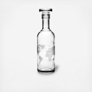 Map of the World Classico Decanter