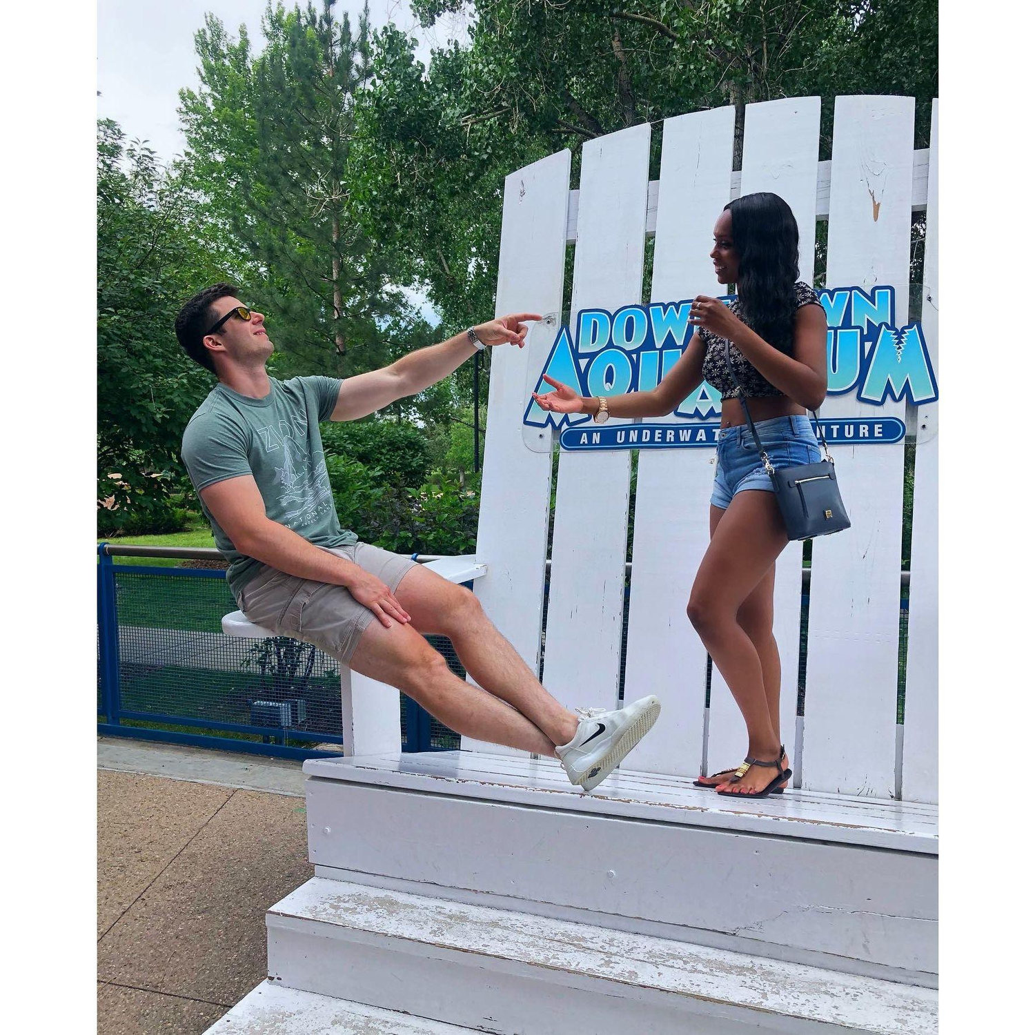 Visiting Denver, CO and the downtown aquarium