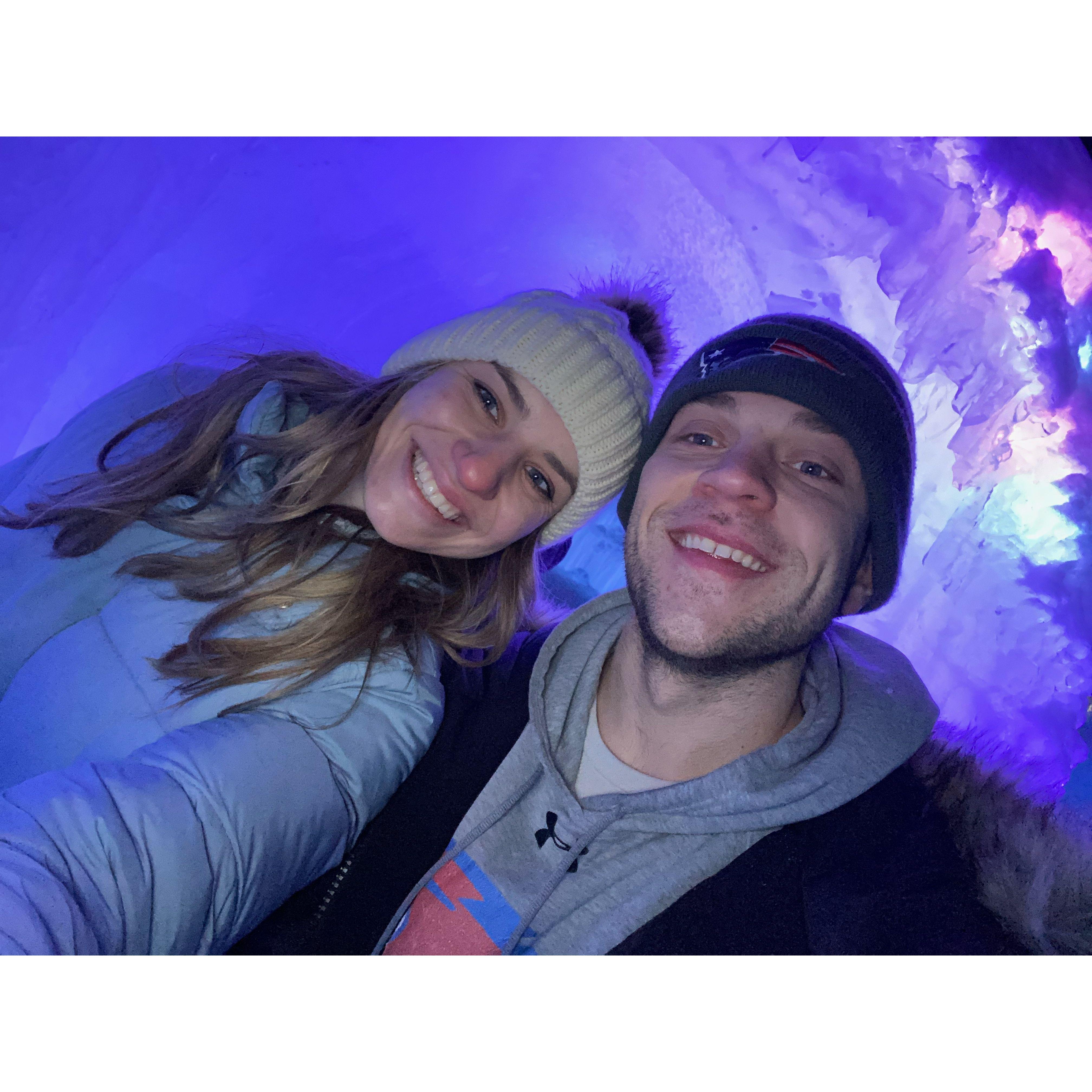 New Hampshire Ice Castles