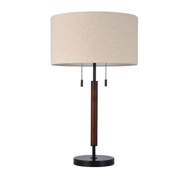 Cut Off Base Table Lamp Black (Includes LED Light Bulb)- Project 62™