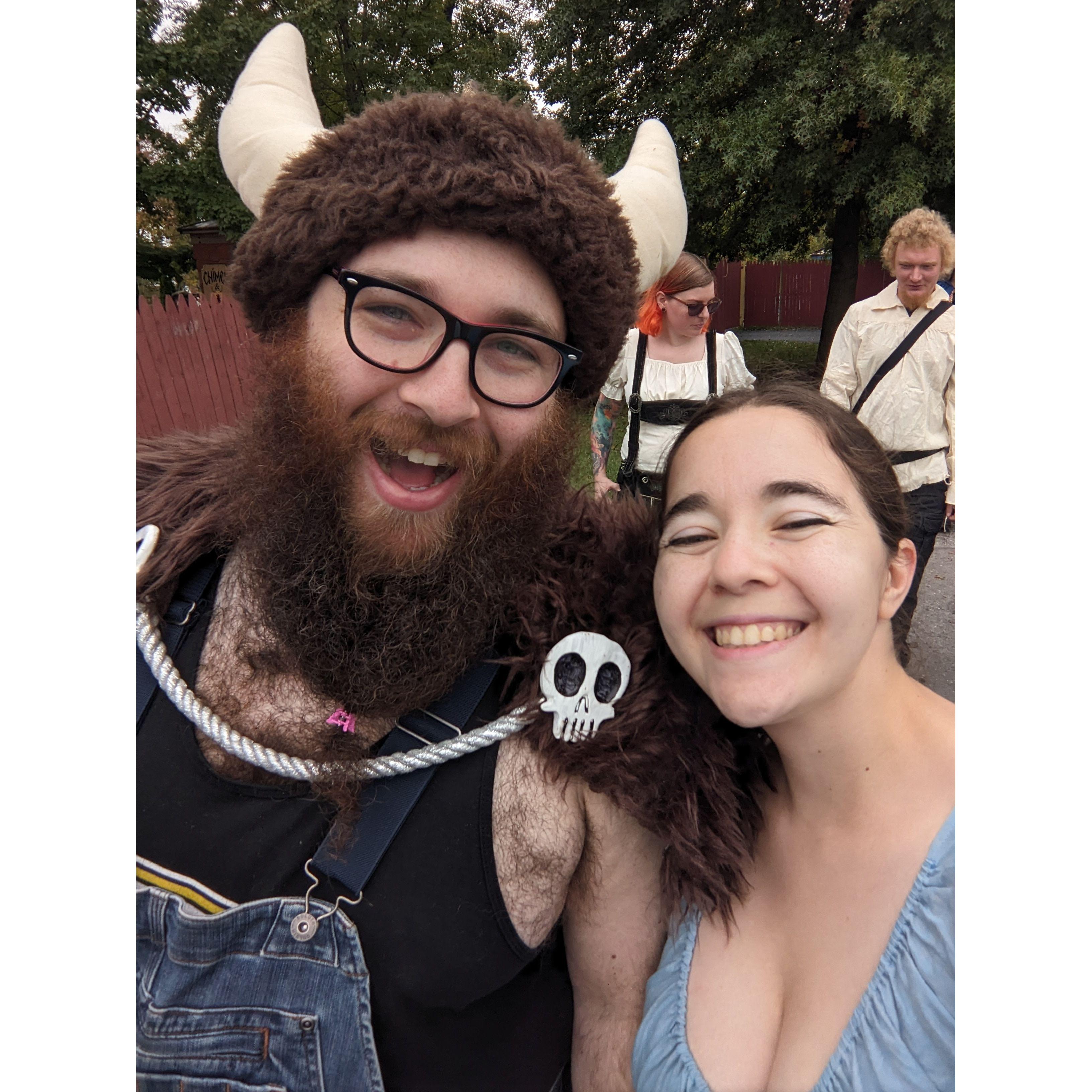 One of many trips to the PA Renaissance Festival over the years