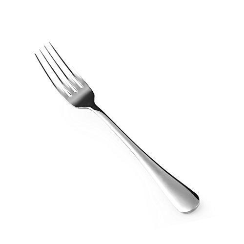 Hiware 12-Piece Good Dinner Forks Cutlery Set, Stainless Steel Dessert Forks - 8 Inches