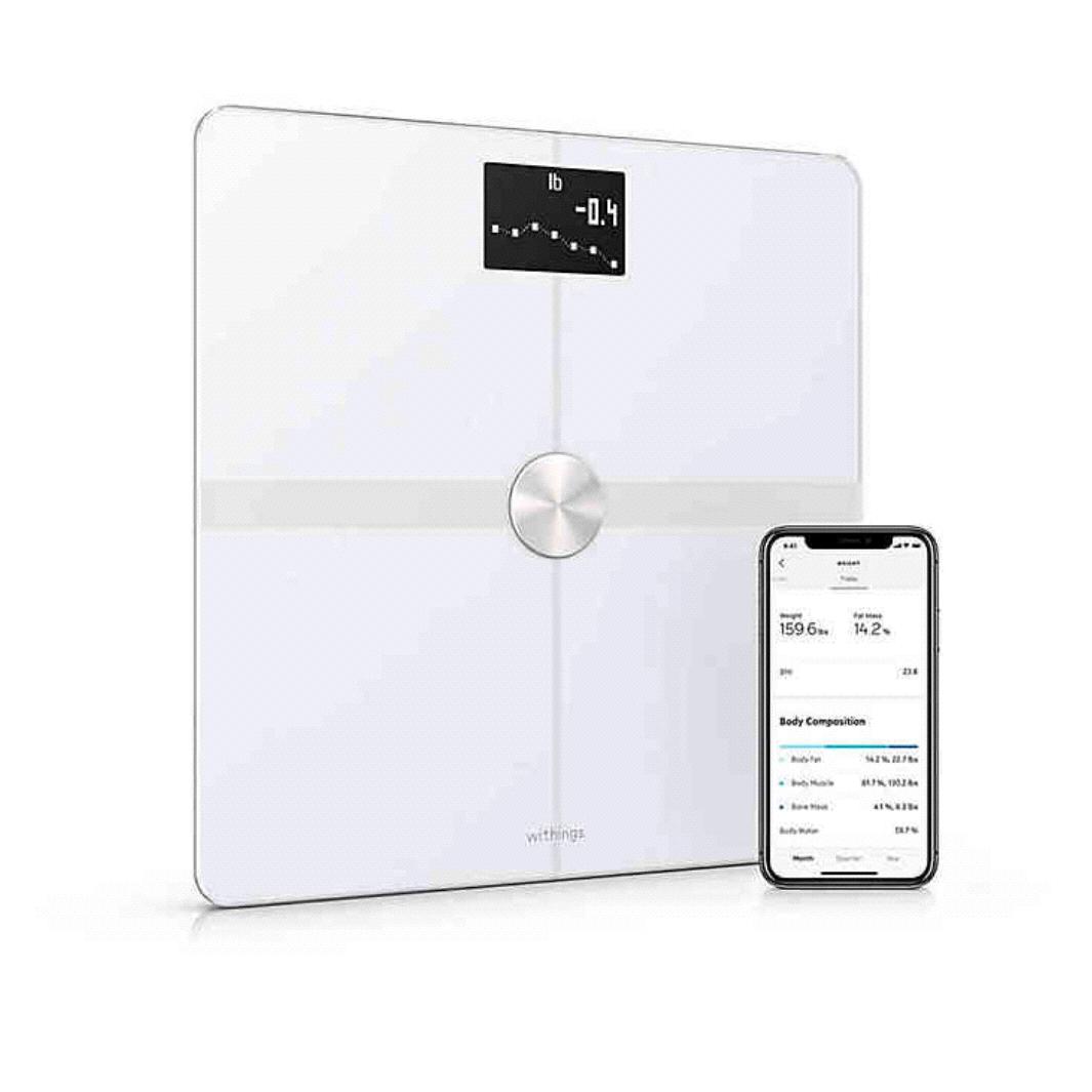 Withings Body+ Body Composition Wi-Fi Smart Scale with Smartphone App - White