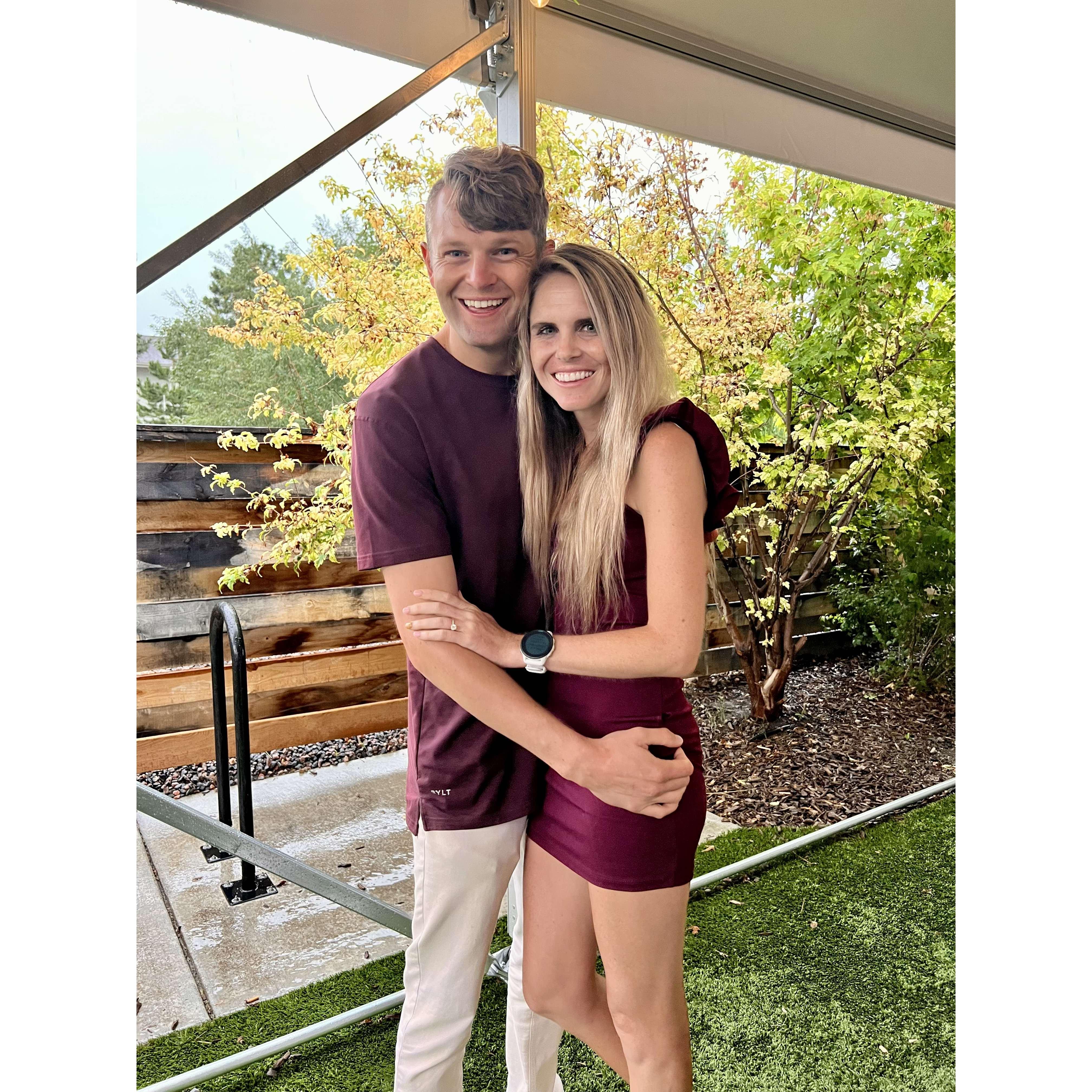 Night out celebrating all the growth of 27 & memories we will have in 28