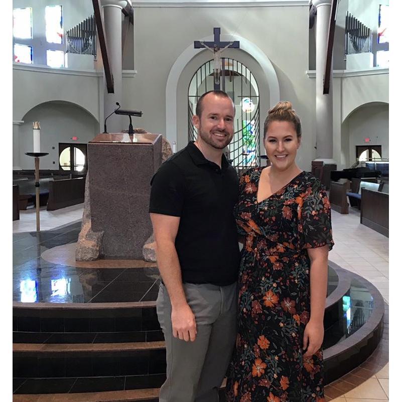 Aubree's baptism