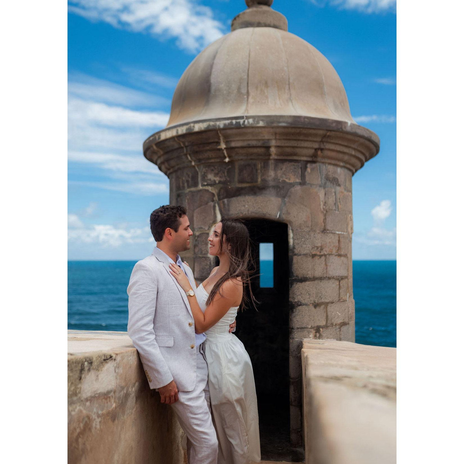 Where we had our second date, Old San Juan.