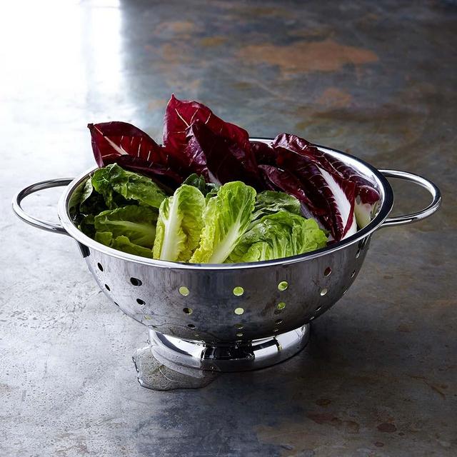 Williams Sonoma Open Kitchen Stainless-Steel Colander, 5-Qt.