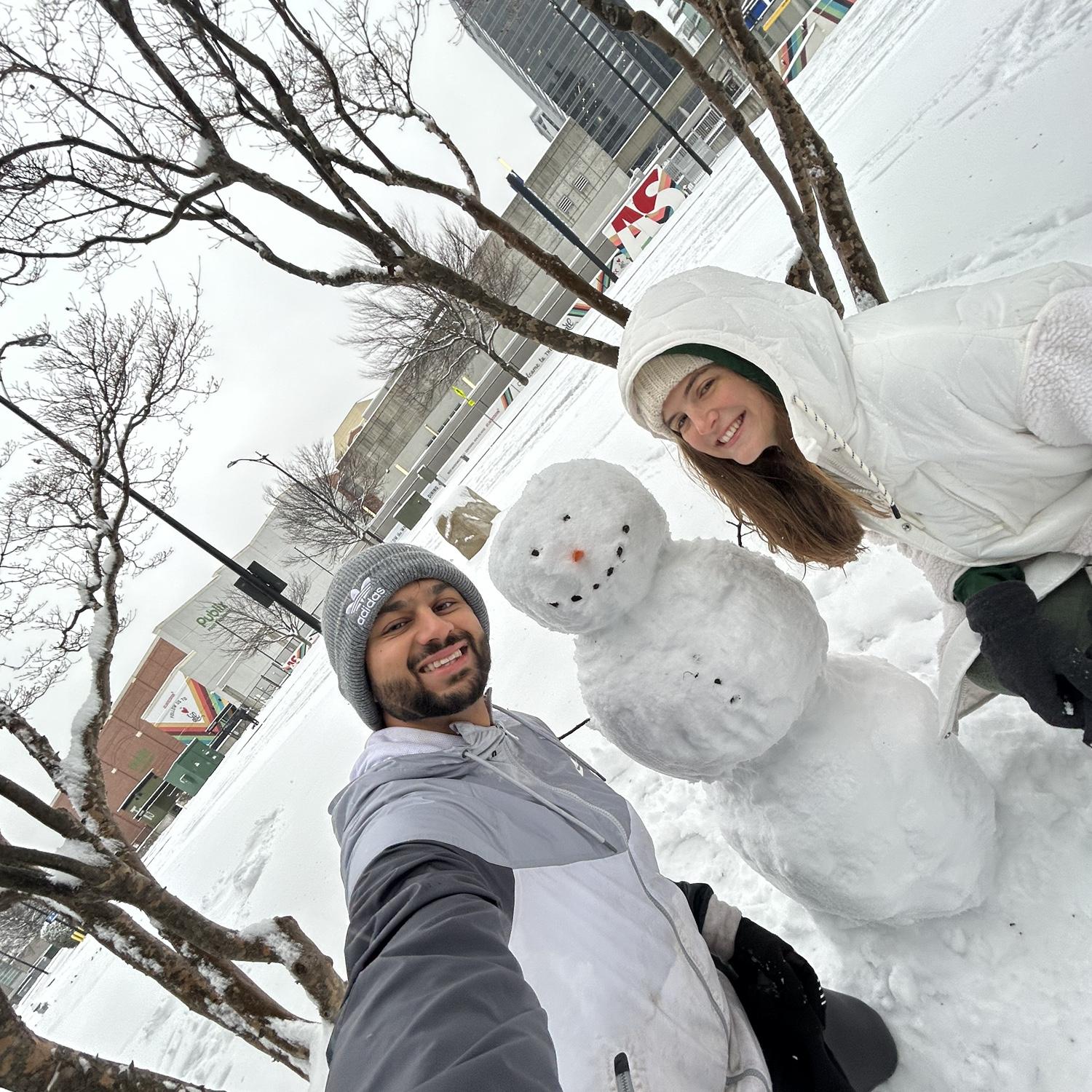 Snow in Atlanta!