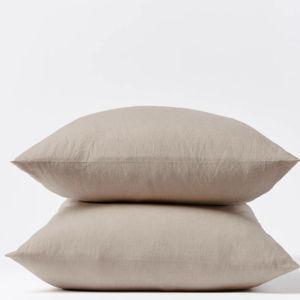 Organic Crinkled Percale™ Pillowcases (Hazel Chambray)