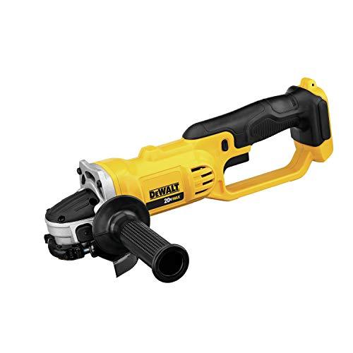 DEWALT DCG412BR 20V MAX Lithium Ion 4-1/2 inches (115mm) / 5 inches (125mm) Grinder Tool Only (Renewed)