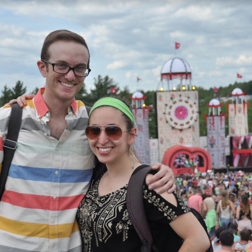 At the Mysteryland EDM concert in 2014