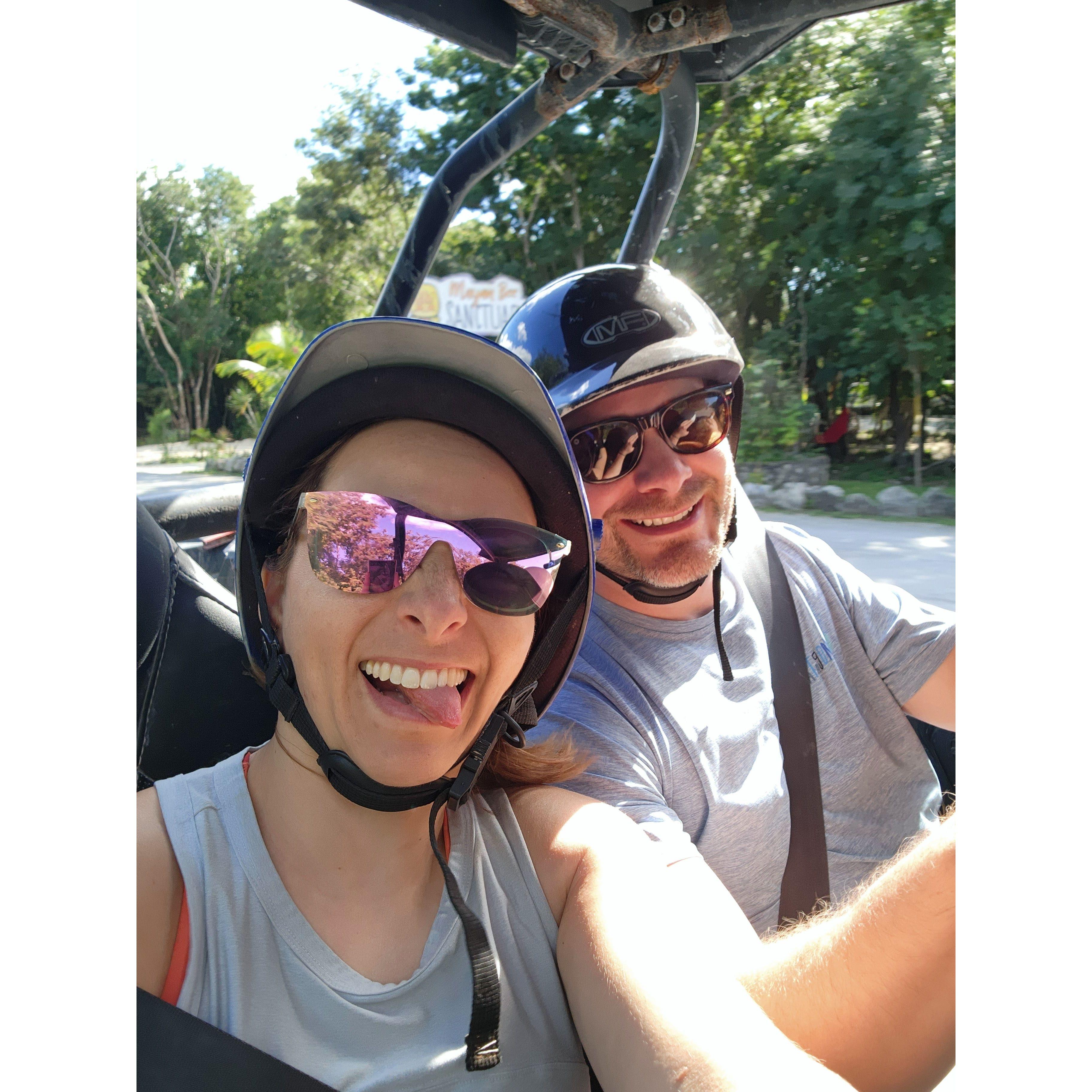 Off road buggy in Cozumel, Mexico!