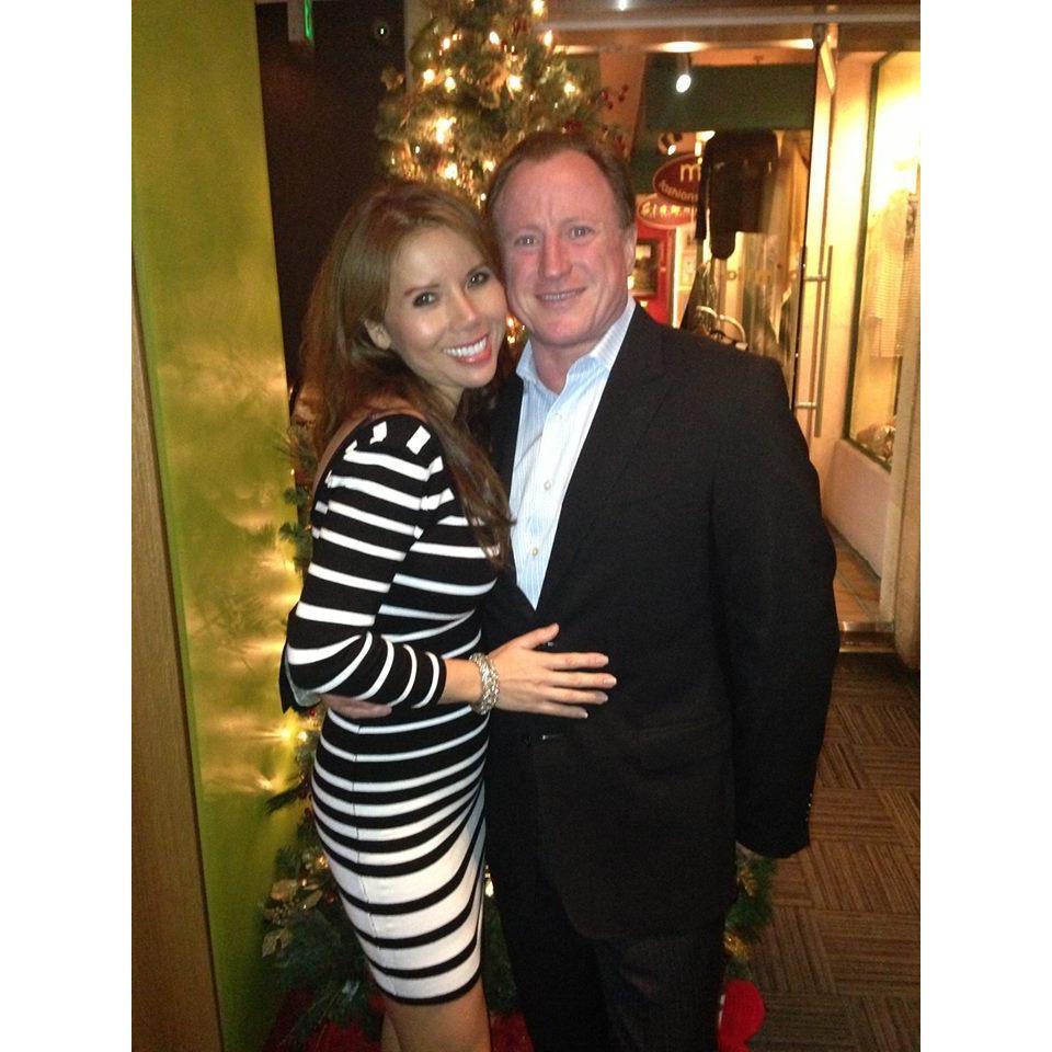 Celebrating the holiday together when we first met.