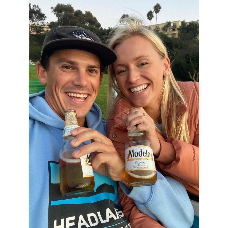 Our first photo together