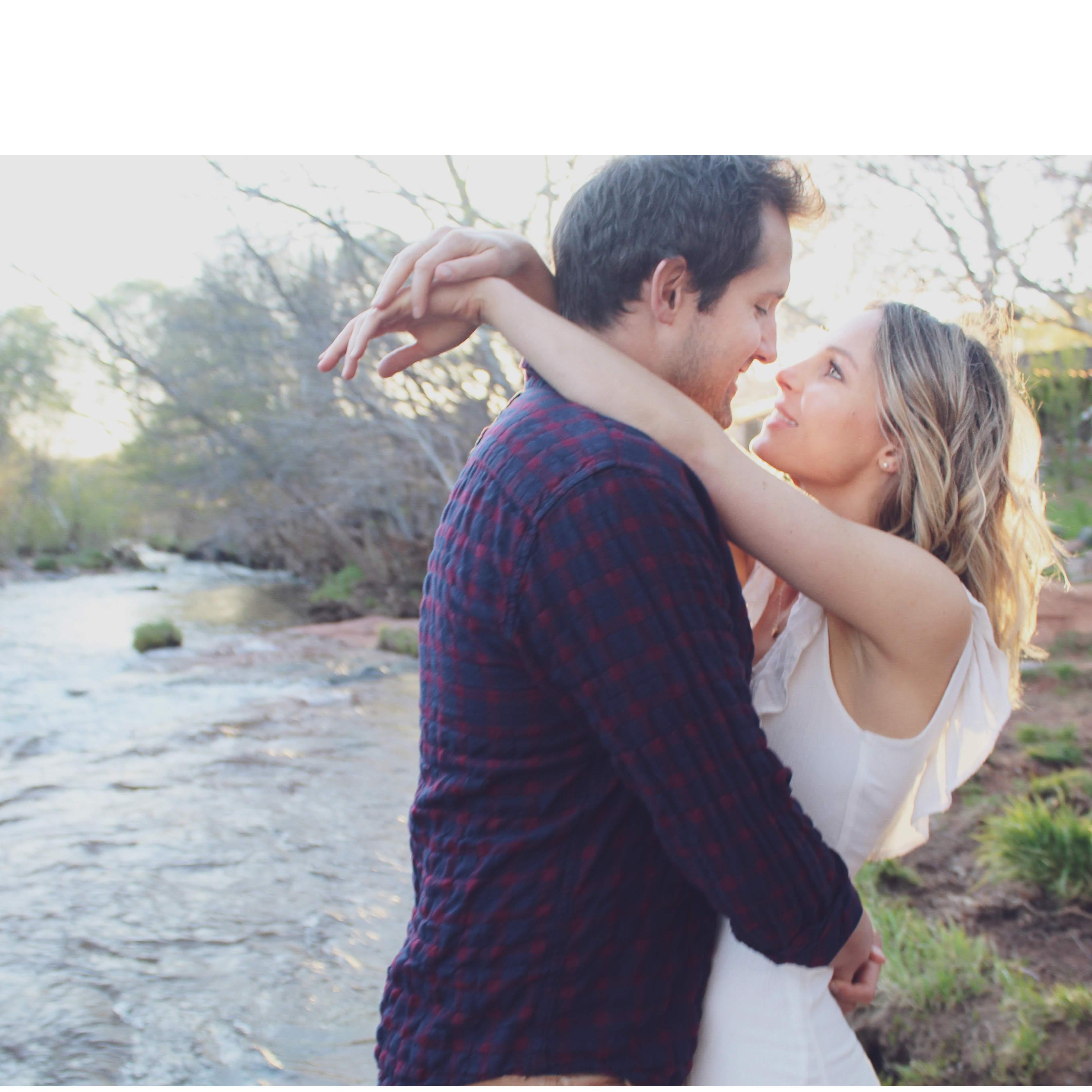 Our engagement shoot graciously gifted by Chantal's sister