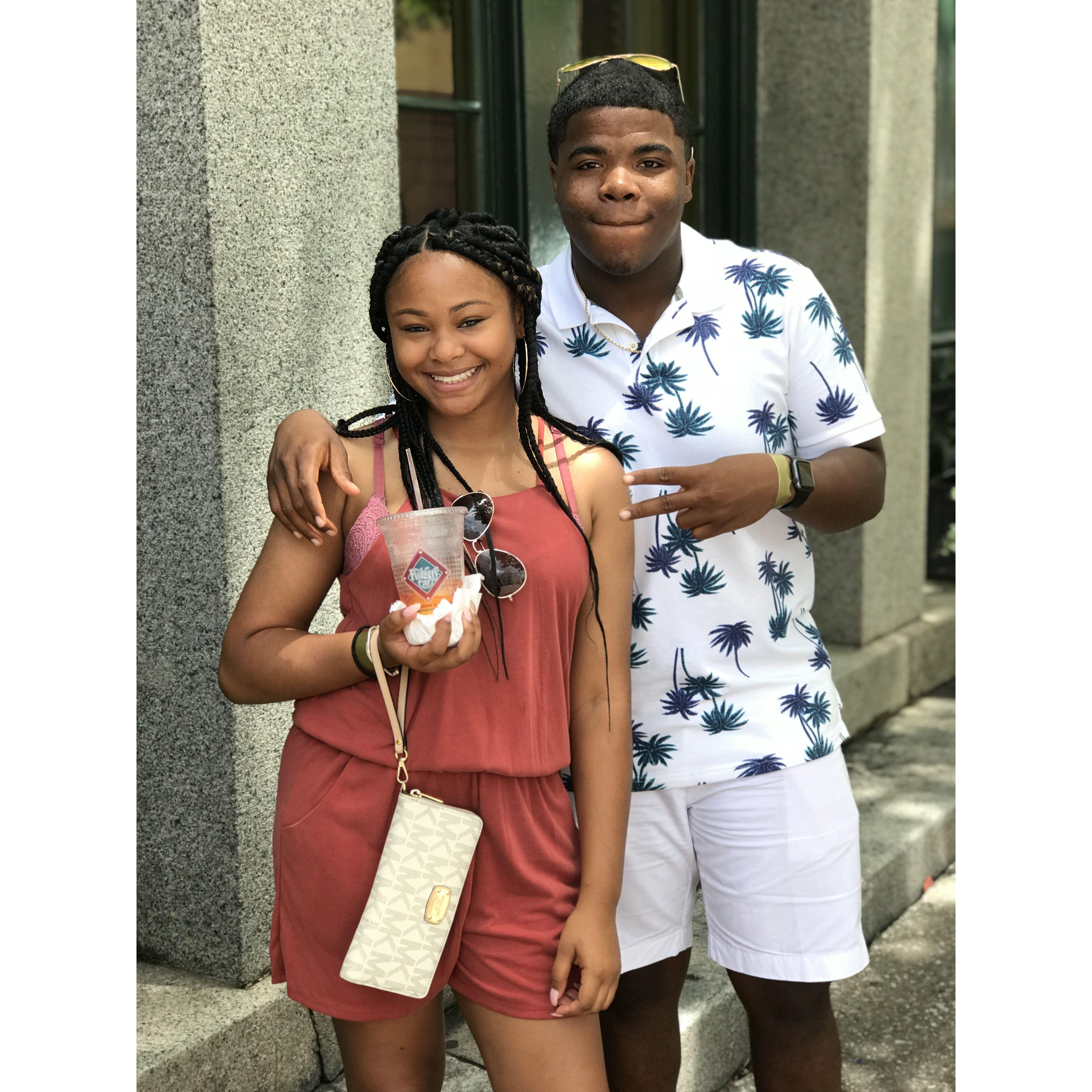 Our first trip together. Charleston