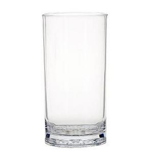 Happy Hour Acrylic Highball Glasses, Set of 4 - Clear