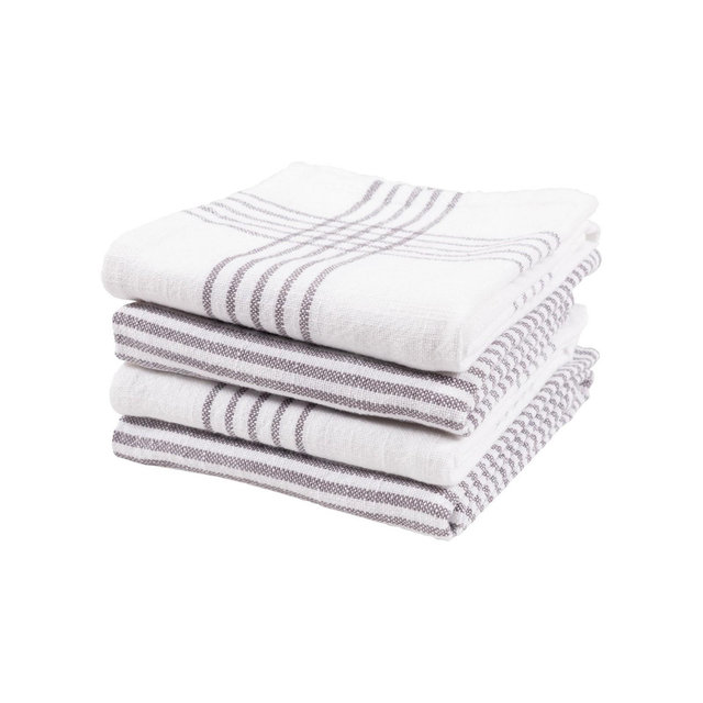 Monoco Relaxed Casual Kitchen Towel, Set of 4