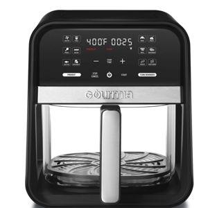 Gourmia 7-Quart Digital Air Fryer with Glass Basket and 12-One Touch Cooking Presets