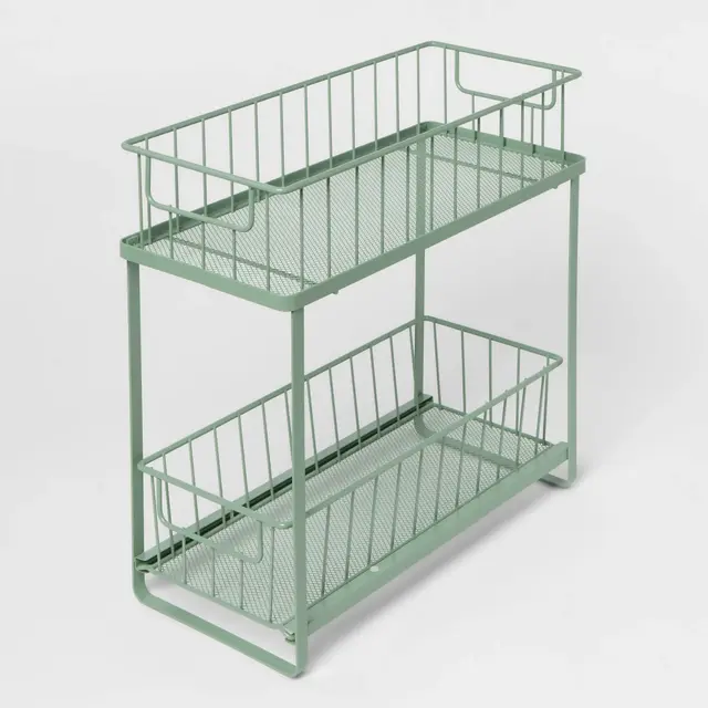 2 Tier Slide Out Green - Brightroom™