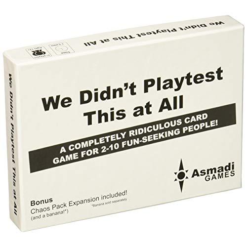 Asmadi Games We Didn't Playtest This at All - with Chaos Pack