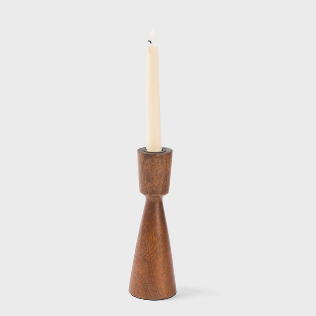 Mela Artisans Hearth Taper Candlestick , Medium