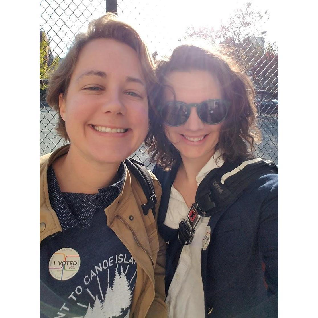 The couples that votes together, dotes together (does this work??)