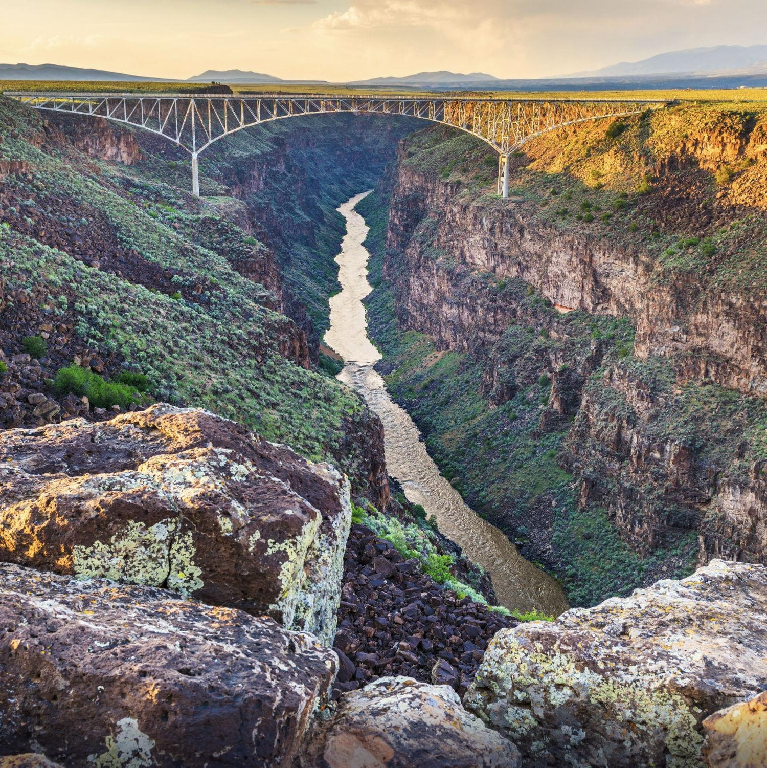 Taos River Gorge, its a must see!