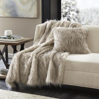 Edina Faux Fur Throw