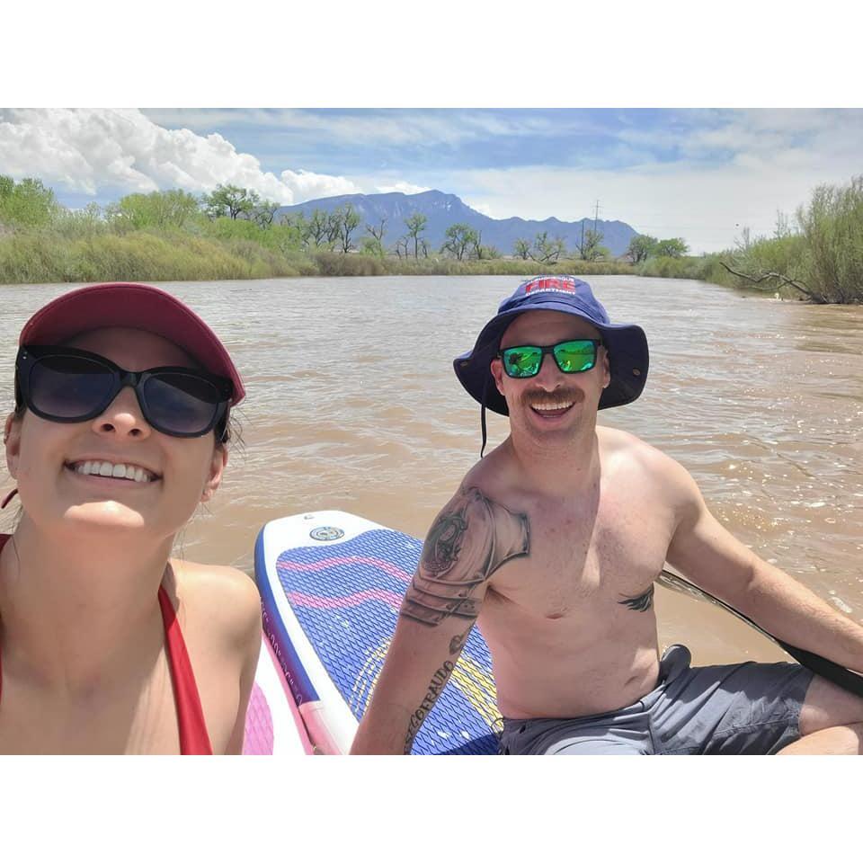 Kayaking down the Rio Grande together... May '23. ♥