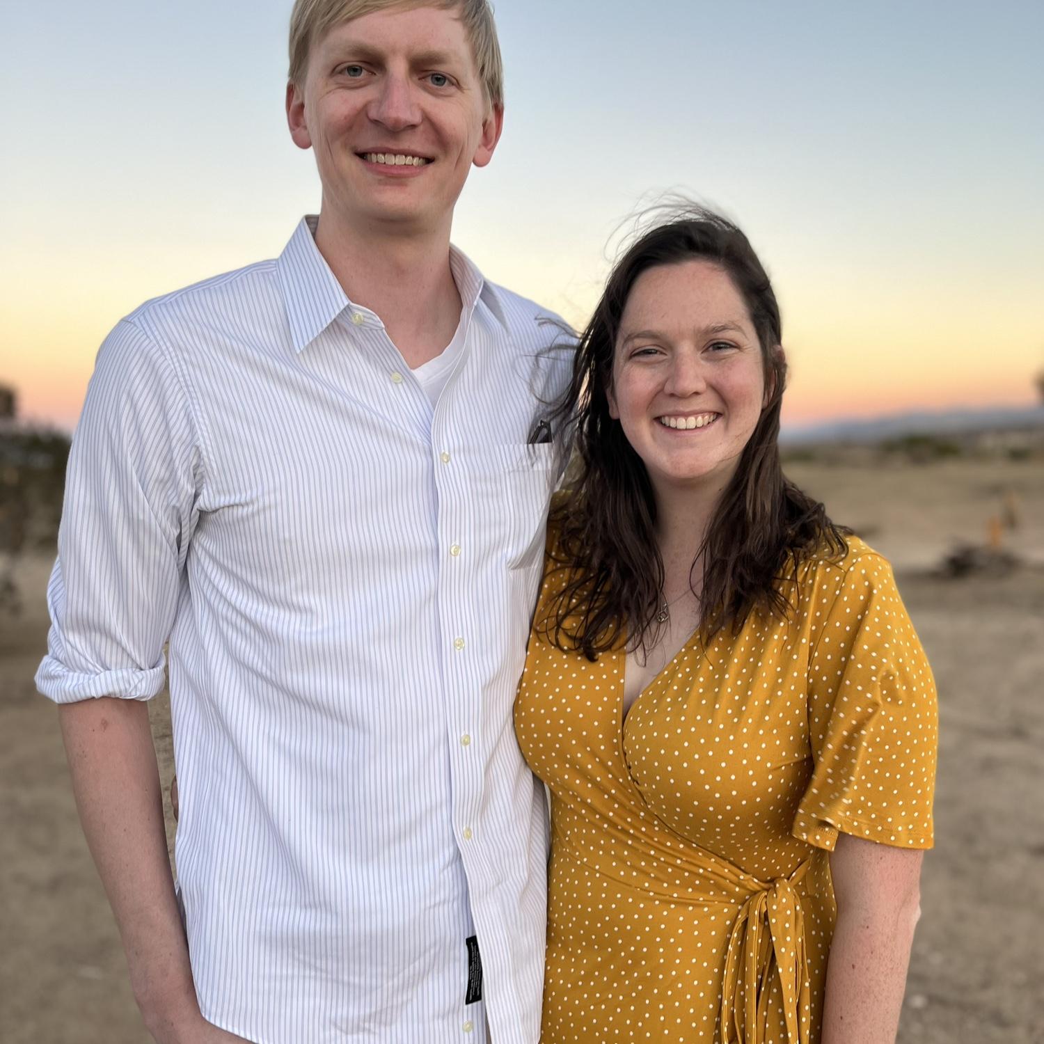 Celebrating a wedding in Joshua Tree, CA!