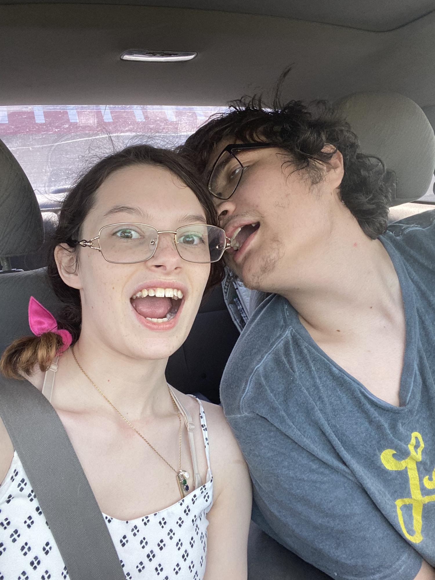 Aug. 23, 2020
Finally back in San Antonio we went on a nice date and screamed lovingly at each other!