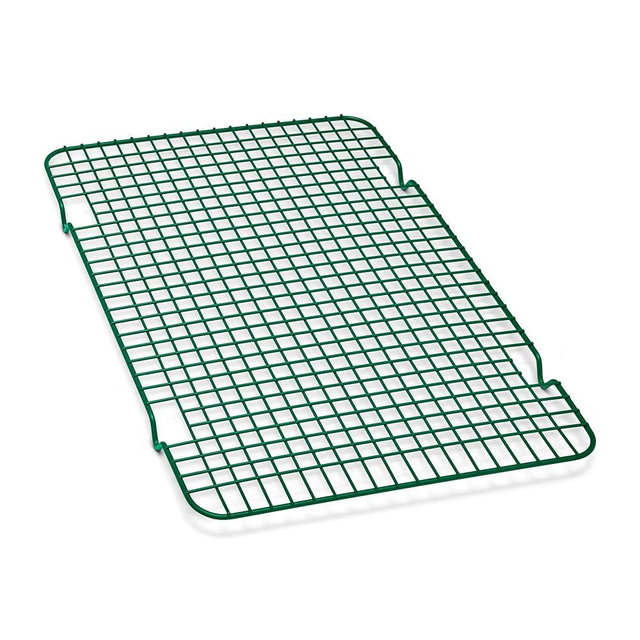 Great Jones Big Chill (Broccoli) | Nonstick Cooling Rack | Heavy-Duty Aluminized Steel | Fits Half-Sheet Pans for Baking, Roasting, and Frying | Oven-Safe Up to 450°F | Dishwasher-Friendly