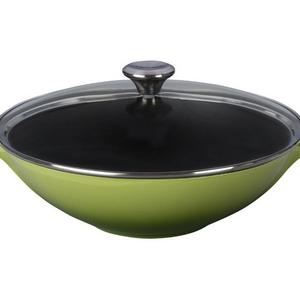 ENAMELED CAST IRON Wok