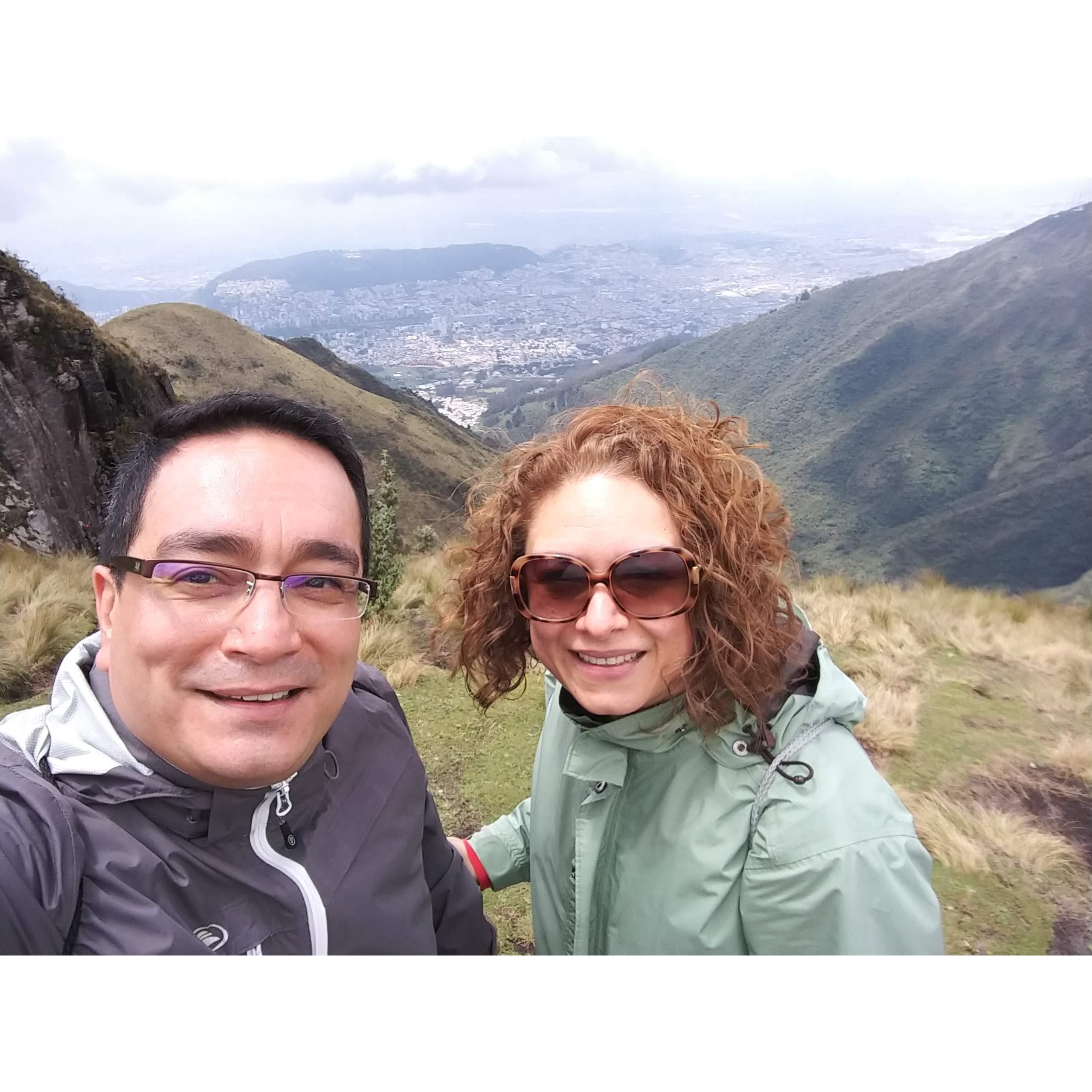Our First trip to the middle of the world, Quito Ecuador