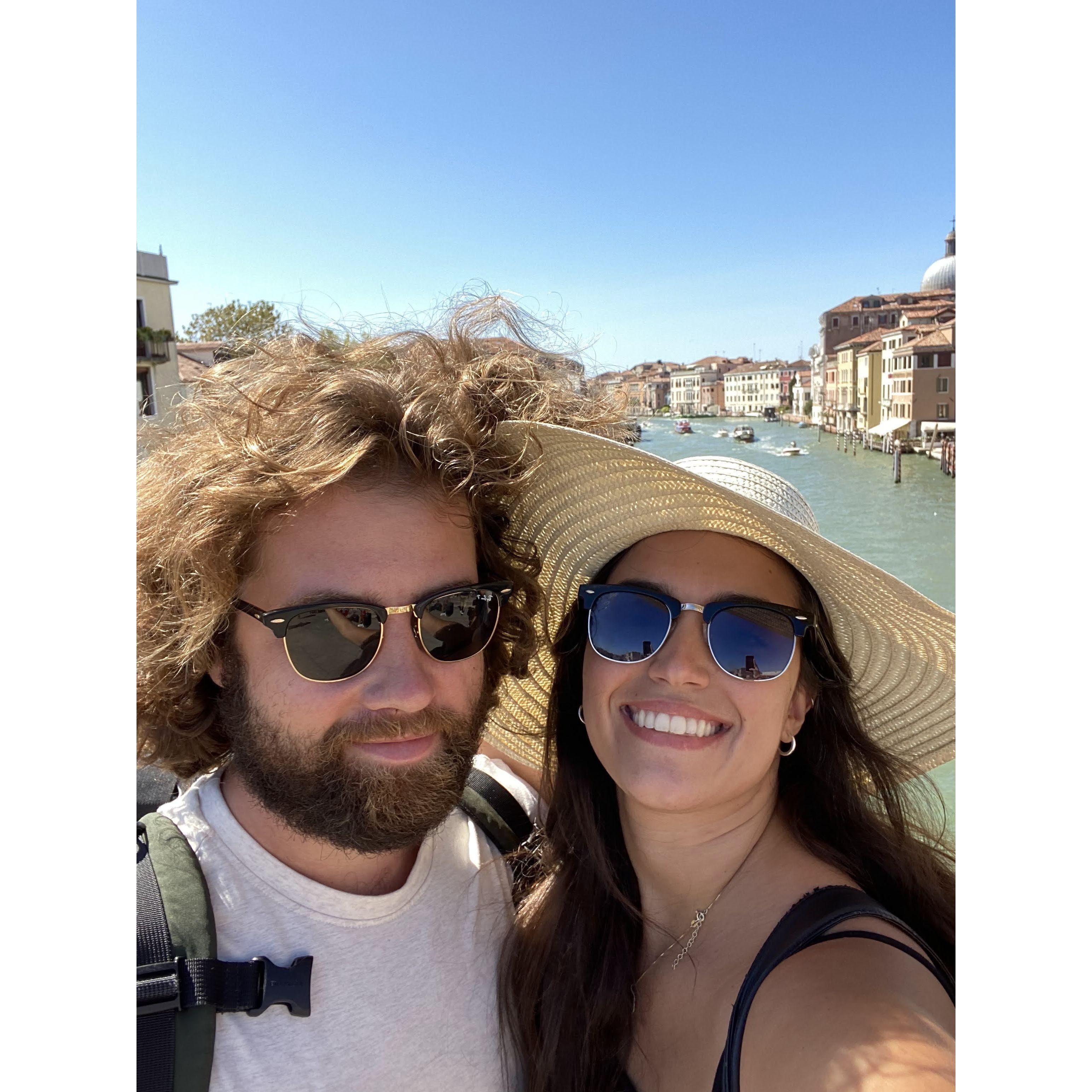 Traveling through Venice for Will's Birthday