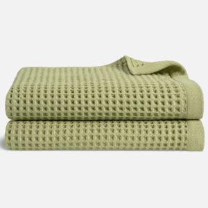 Dreamweave Waffle Bath Sheets -- Fern