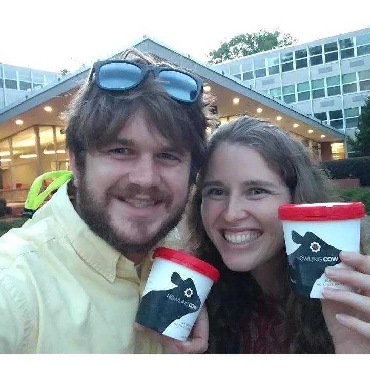 1st Dating Anniversary July 2016 - NC State Ice Cream