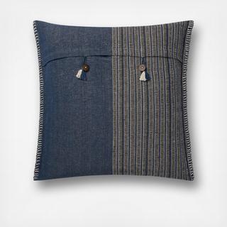 Sashiko Throw Pillow