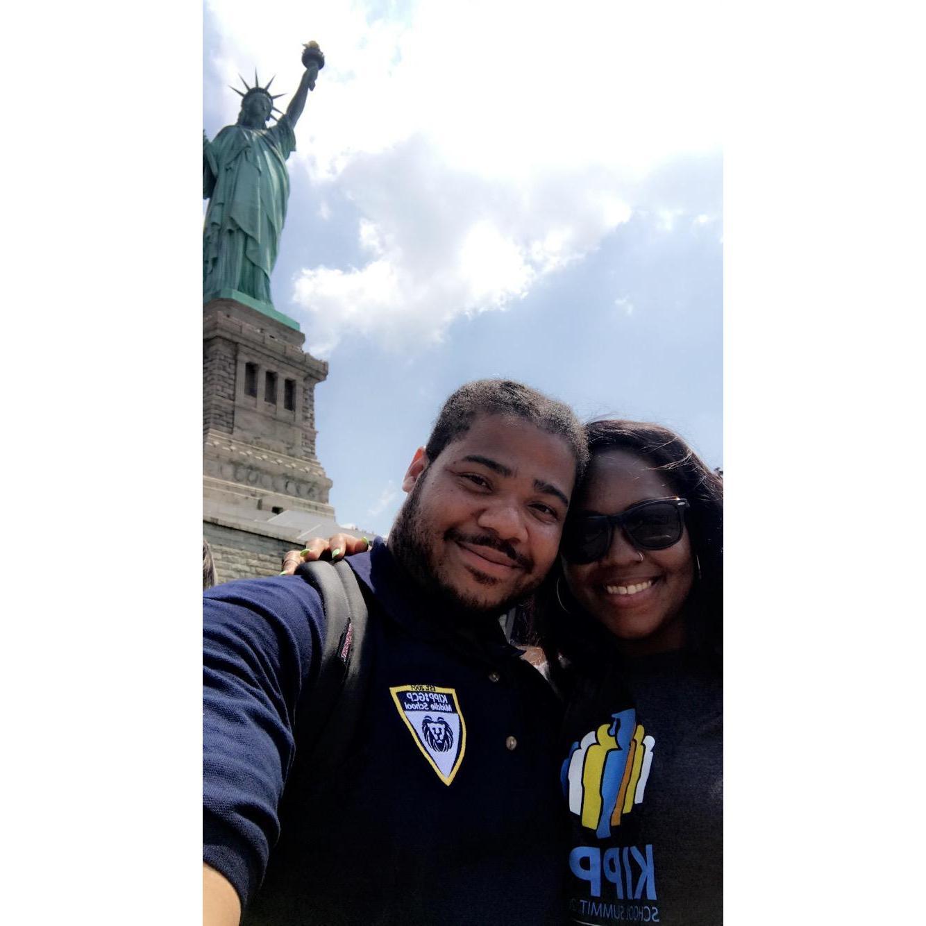 Statue of Liberty with my love!