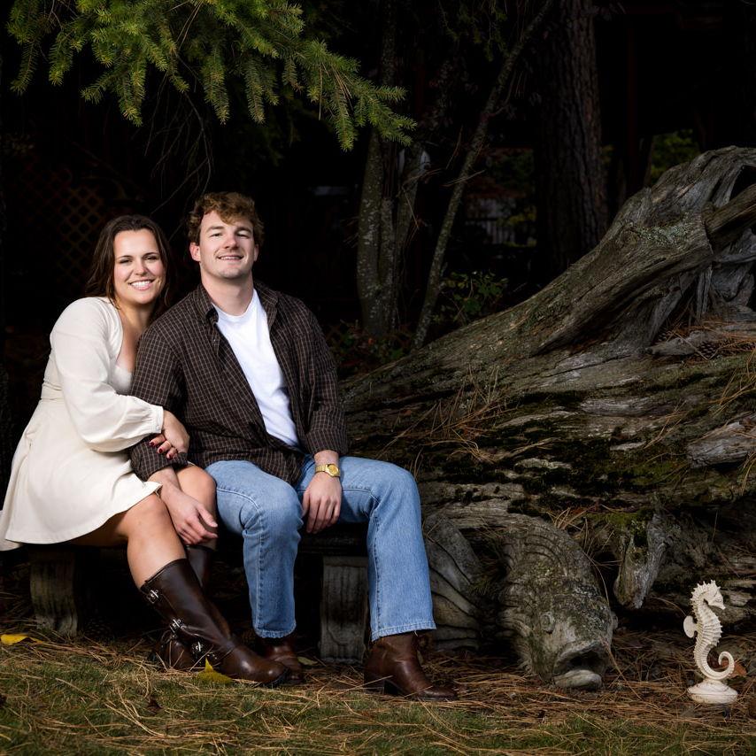 After Stylus, we snapped a couple of pics at the lake, right where Joseph proposed back in July!