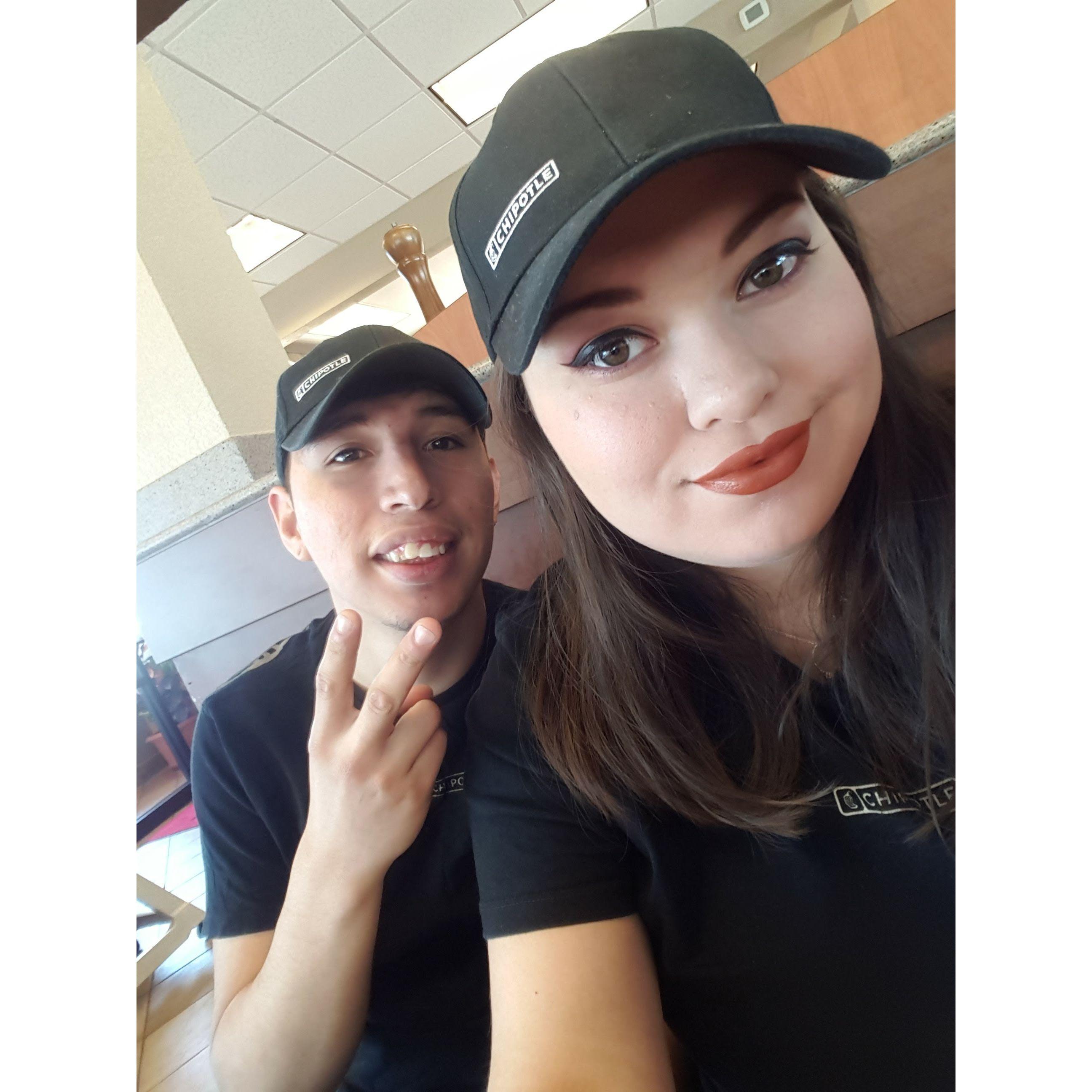 Chipotle days, 2016.