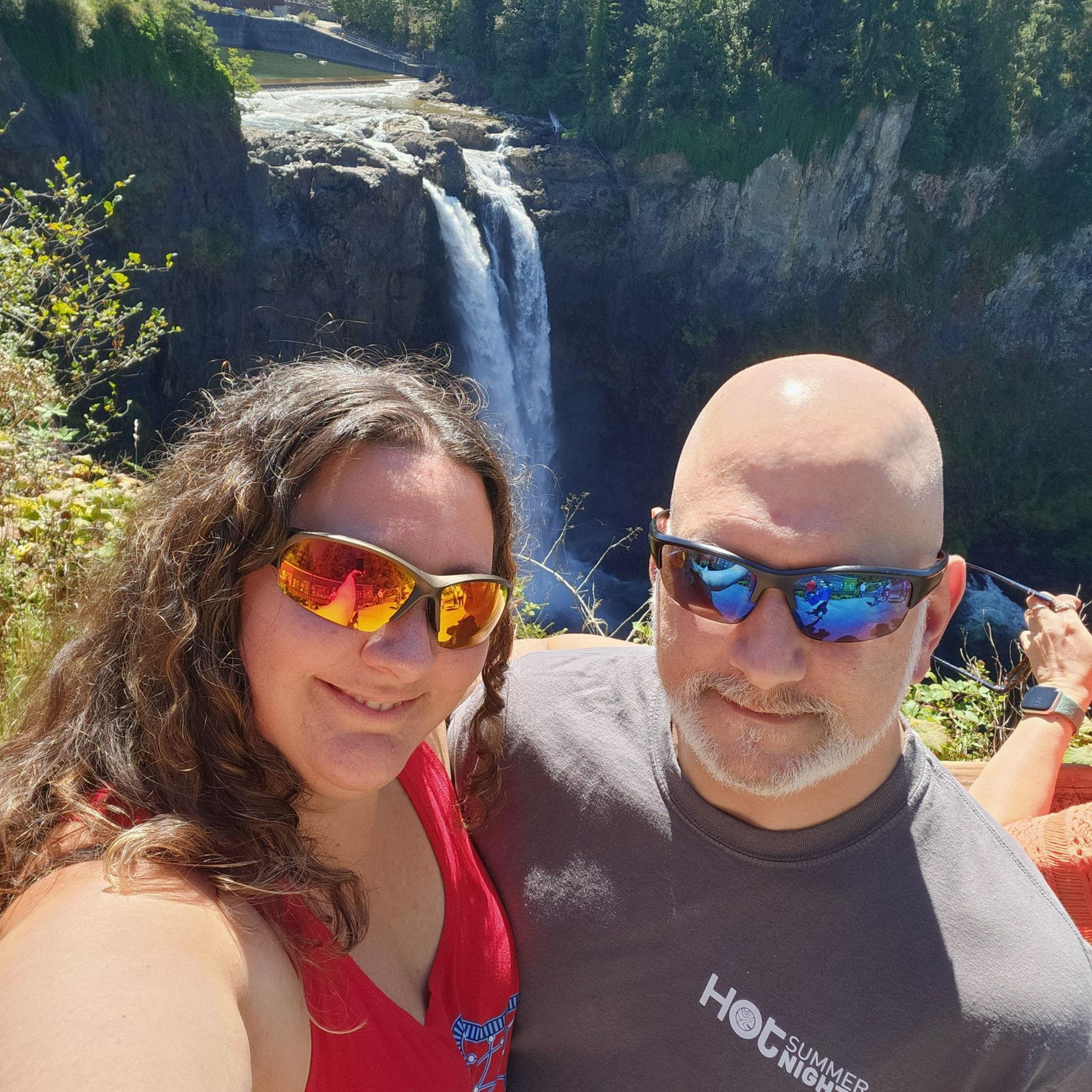 Our first road trip - Leavenworth with stop at Snoqualmie Falls