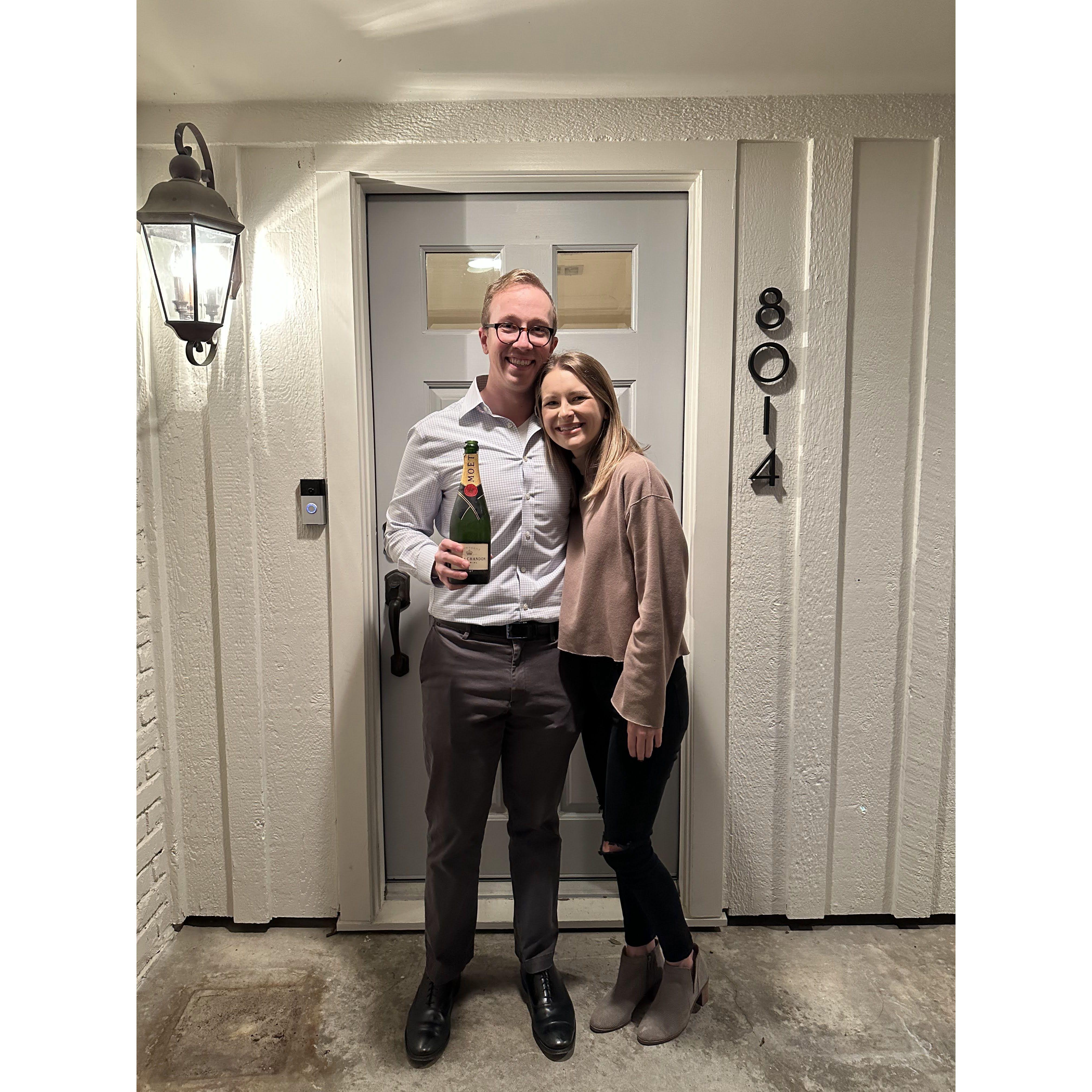 Becoming homeowners!