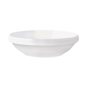 Villeroy & Boch 16-2155-3180 Easy White 25 oz. White Porcelain Salad Bowl - 6/Case