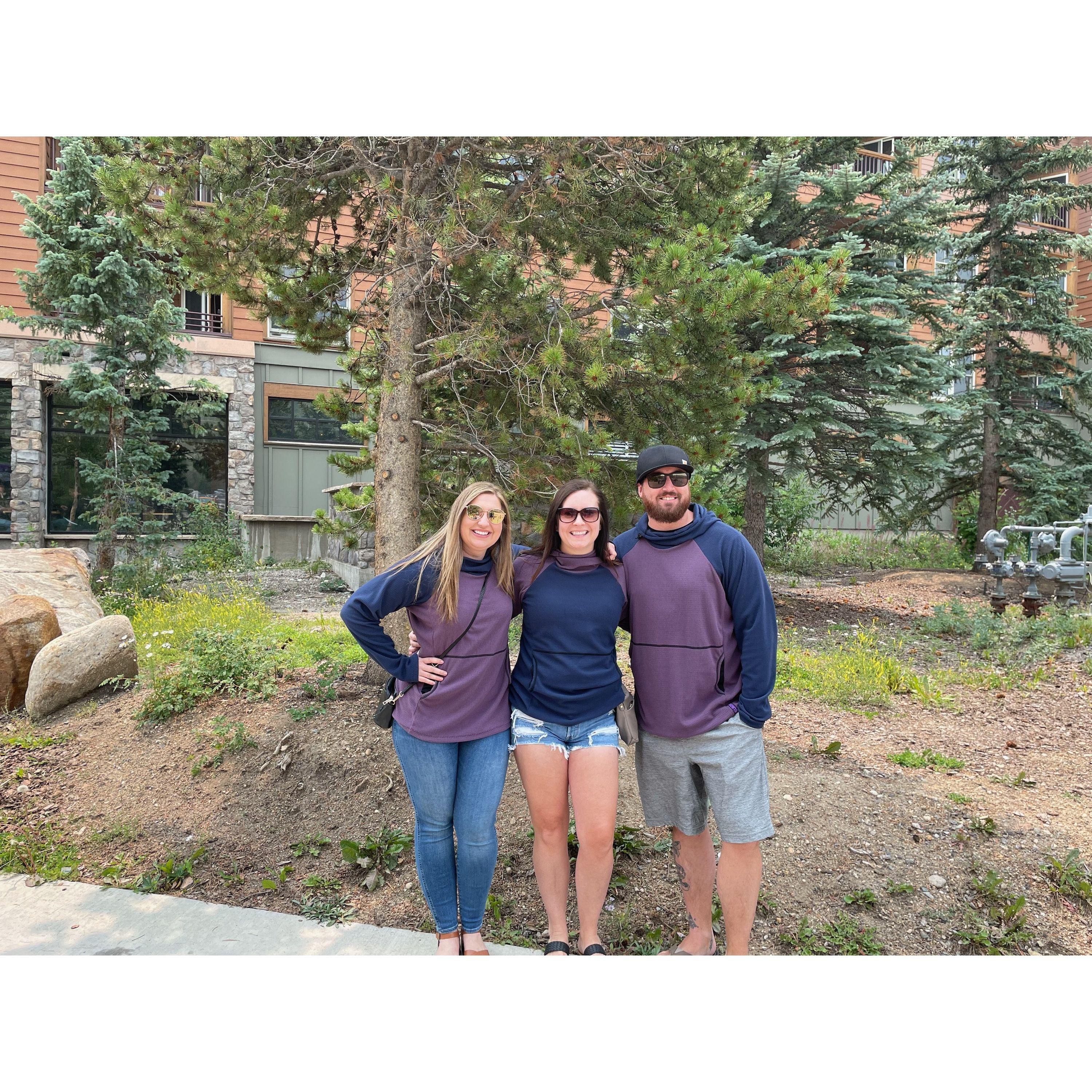 Keystone music festival, in our matching Melazana's