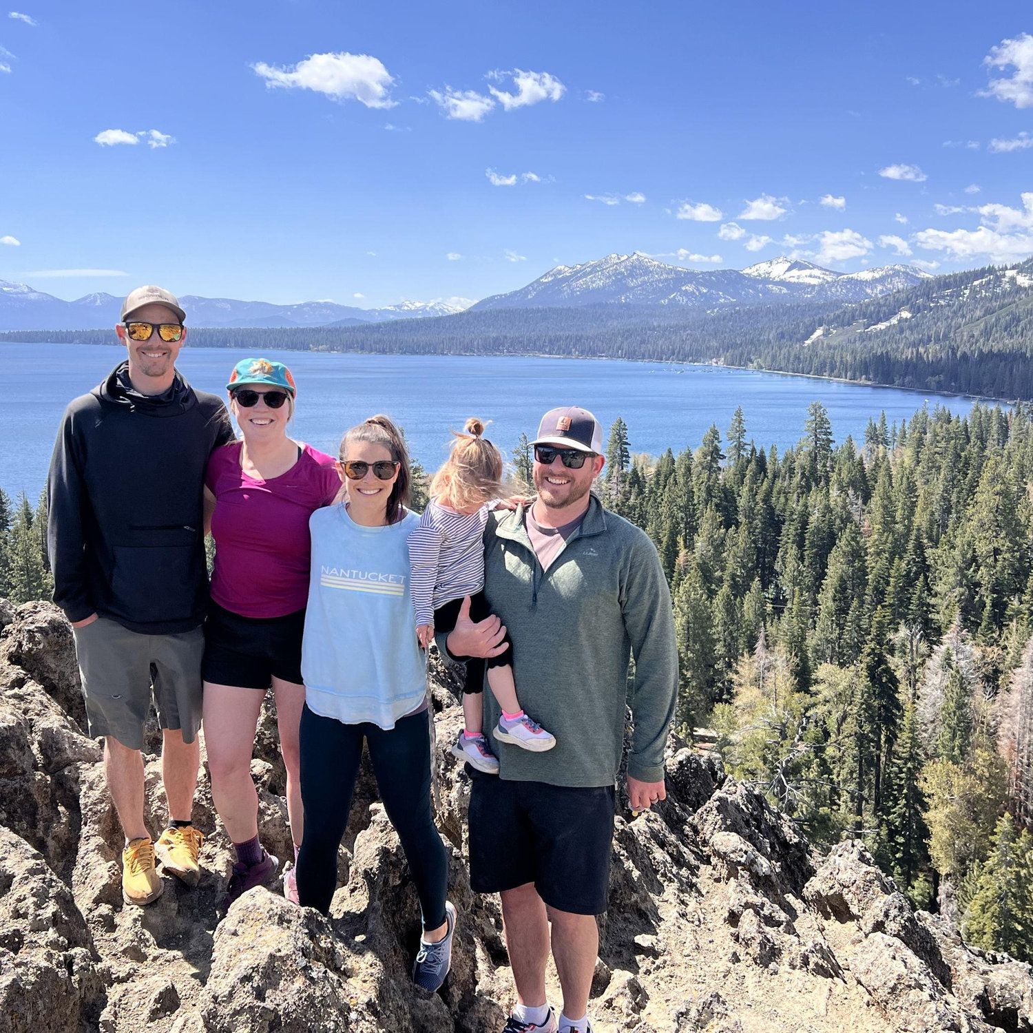 Tahoe wiht Kait, Trygg and Sofia