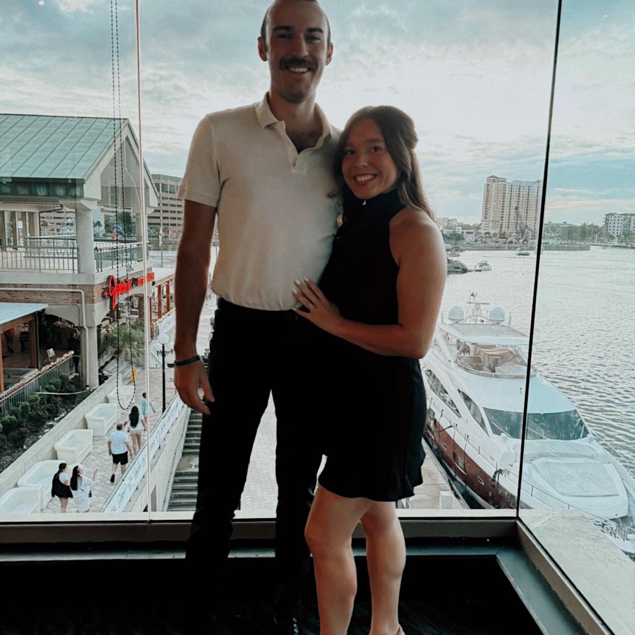 First wedding date as Fiance and Fiance in Tampa!