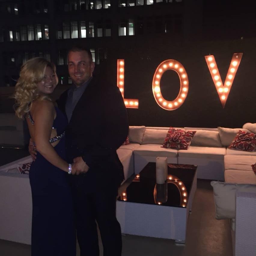 First wedding we went to as a couple!