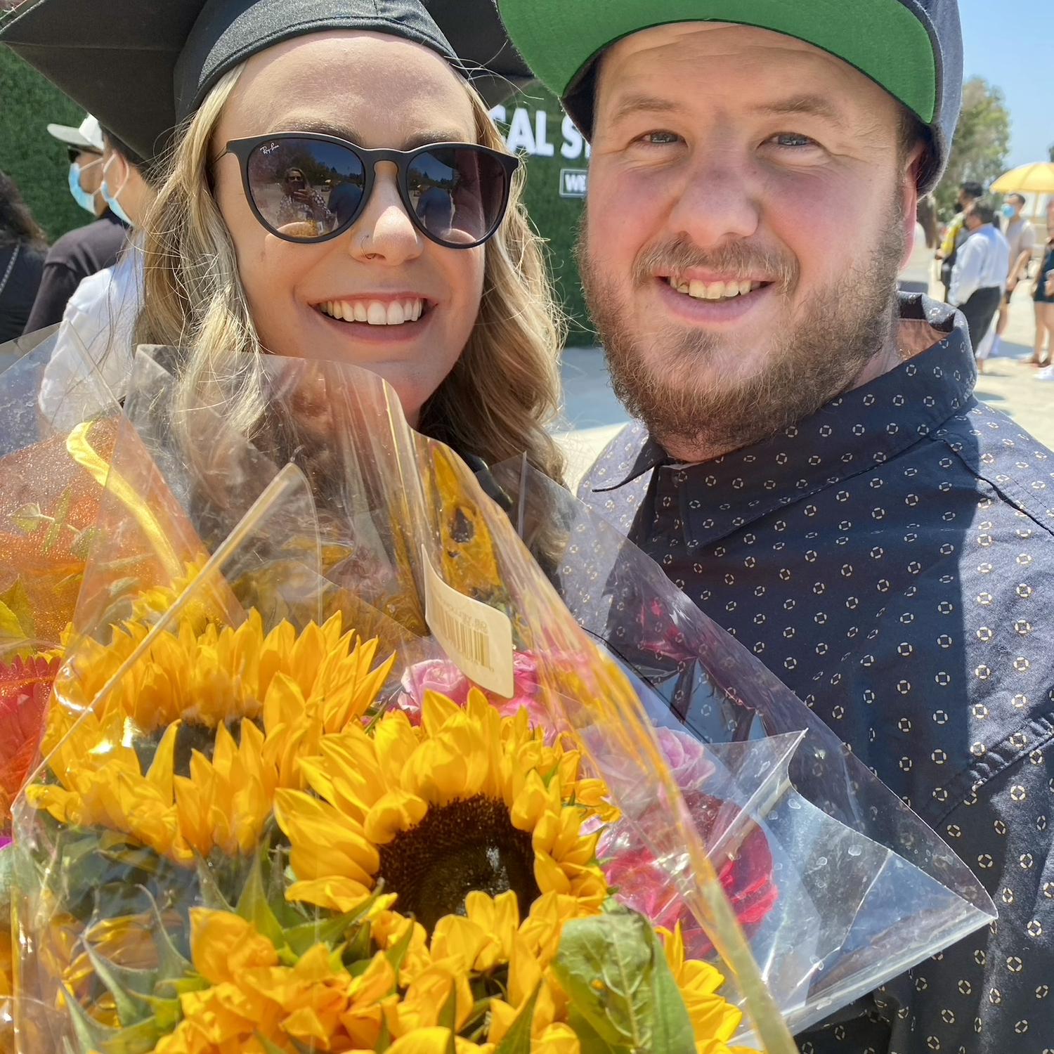 James has been there to see Caitlin through nursing school, starting as a nurse during a pandemic, and all the things in between.